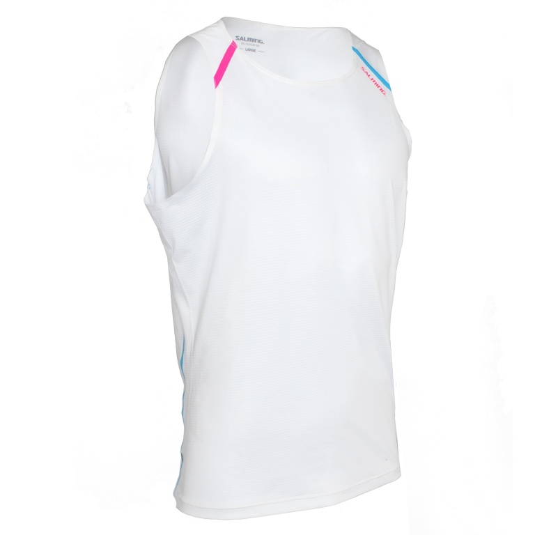 Salming Sport-Tank Pitea Singlet (sleeveless) white Men